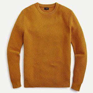 J. Crew Cotton Sweater in Checker Stitch